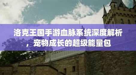 洛克王国手游血脉系统深度解析，宠物成长的超级能量包